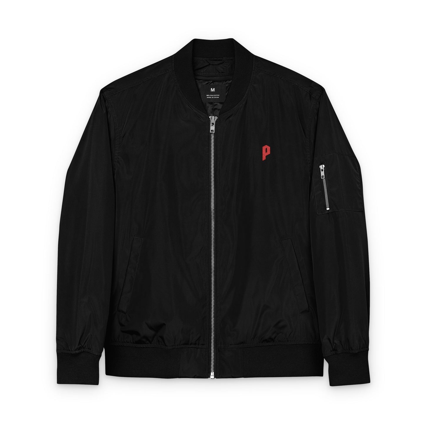 Sustainable Embroidered Bomber Jacket